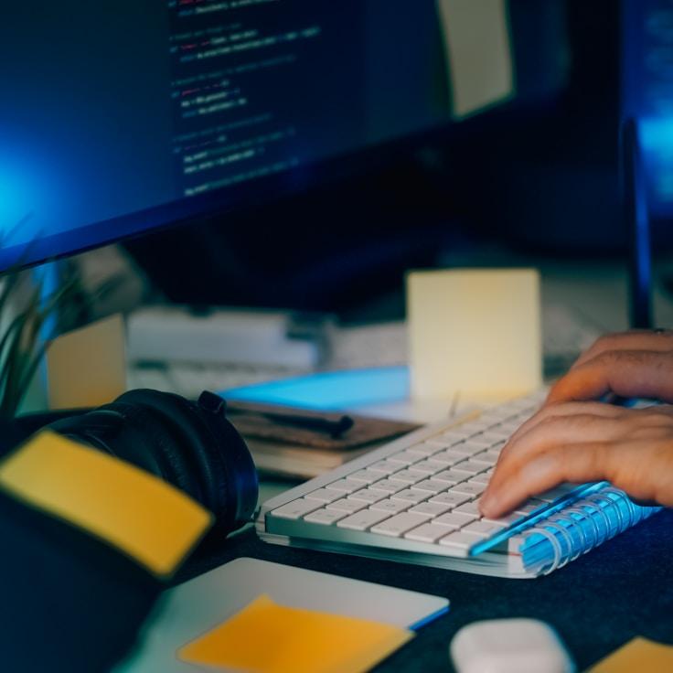 Web app development workspace